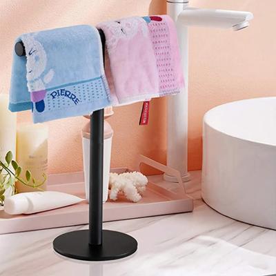 Porte-serviettes de cuisine vertical en forme de T, pour salle de bain, toilettes, cuisine