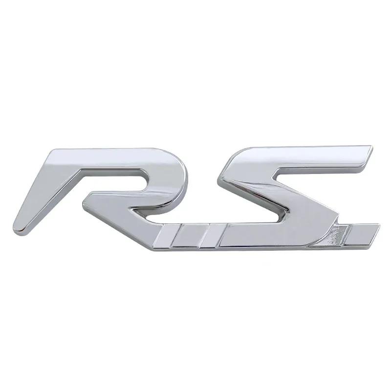 

3D Metal GT RS Sport Logo Car Rear Trunk Emblem Badge Sticker for Logan Clio Megane Kangoo 1 2 3 4 Captur Espace Twingo
