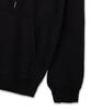 Graffiti Lettering Oversized Wide Shoulder Hoodie_Black 2