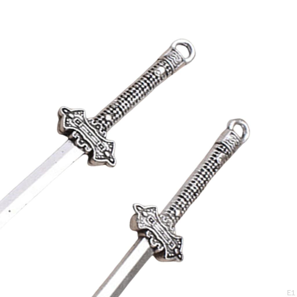 10Pcs Antique Knives Bookmark Costume Accessory Action Figures Cosplay Toy Model Props