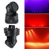 7LED RGBW Moving Head Stage Disco Light DMX512 Sound Activated Effect Lights