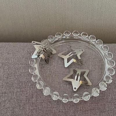 5Pcs Fashion Silver Color Star Hairpins For Women Stars Metal Snap Hair Clips Girls Side Hair Grip Barrettes Hair Accessories