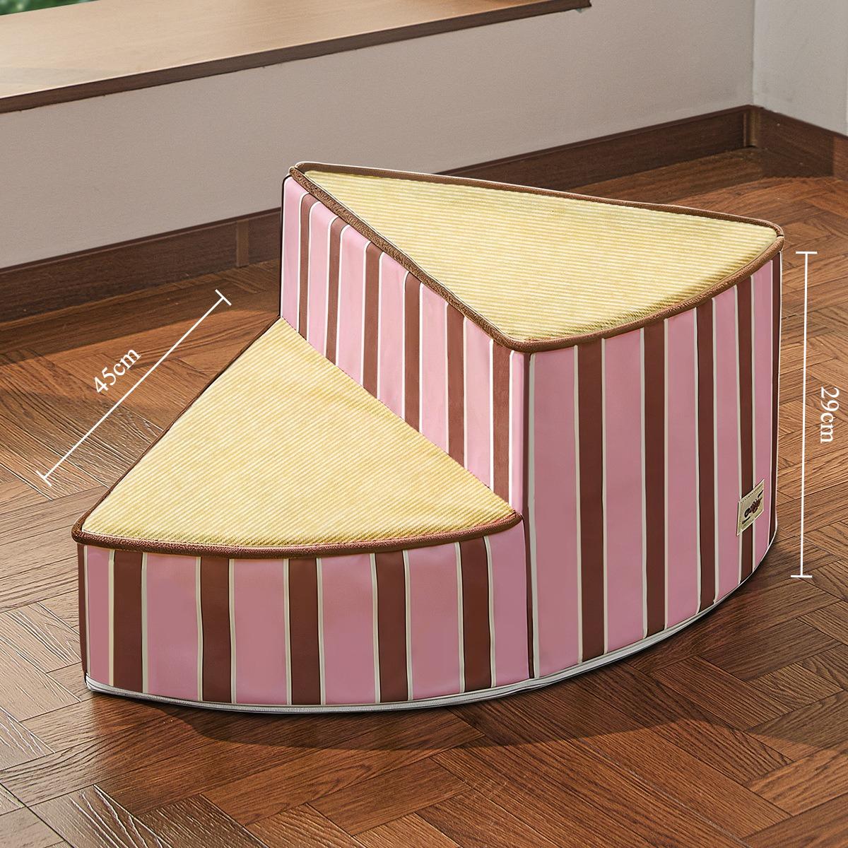 

Pet Steps Dog Secure Stairs Pet Rotating Ladder Dog Sofa Bed Ladder Sponge Steps Cat Stairs Non-Slip Pet Steps for Older Dogs