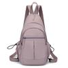 Schoolbag Backpack Women's 1011 New Casual Oxford Cloth Dual-purpose Small Backpack Fashion Versatile Foreign Style Women's Crossbody Breast Bag
