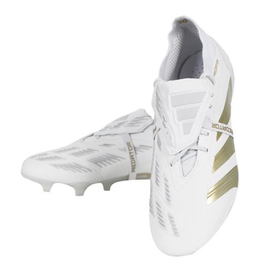 adidas Predator Elite FT FG Football Soccer Shoes Sneakers IF6445 White Glod