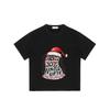 Christmas T-Shirt Black Noel Joy Winkle Gifts Santa Hat Print For Holiday Season
