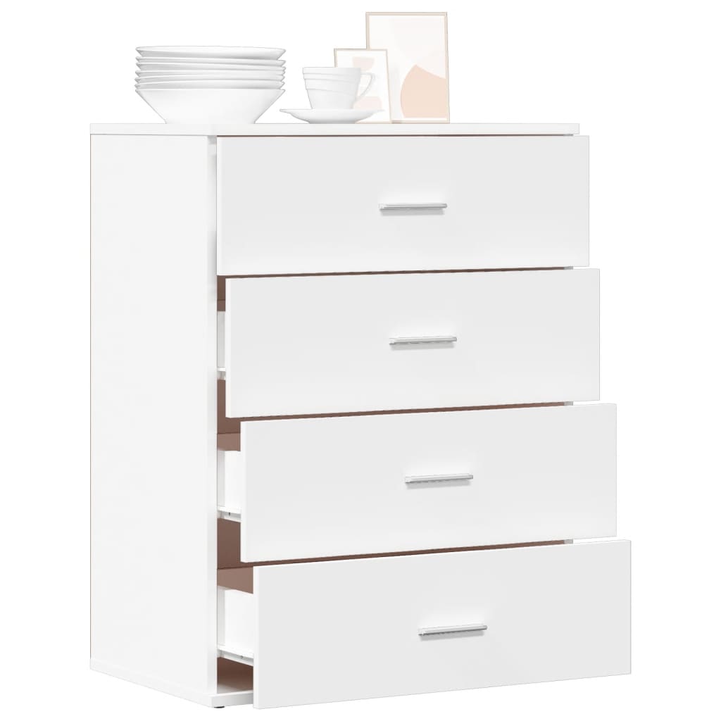 Vidaxl Cabinet, White, 60X39X80 Cm, Wood-Based Material
