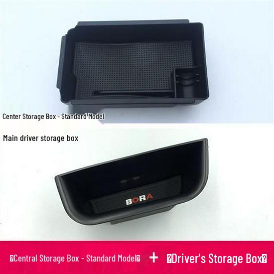 Volkswagen New Bora Lingdu 16-25 Pudełko do przechowywania podłokietnika konsoli środkowej