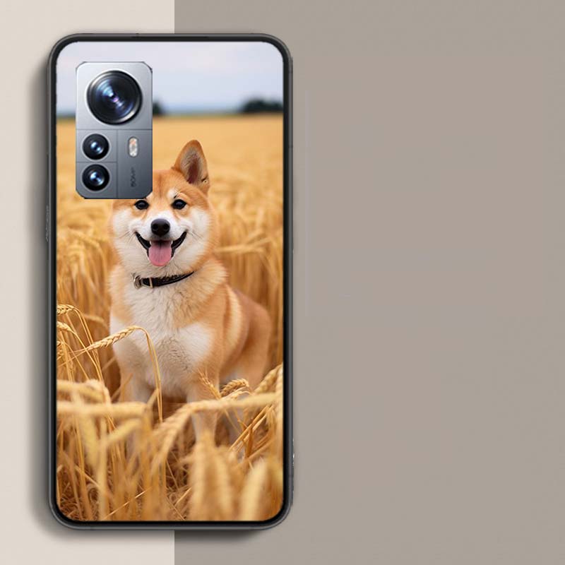 Animal Shiba Inu Dog Phone Case For Xiaomi Poco X3 NFC X4 GT M3 M4 M5 M5S X7 X6 X5 F6 Pro F5 F4 Mi F3 F2 Cover TPU Capa Coque Cl