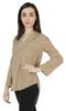 Inkmeso Stylish Printed Full Sleeves Casual Top For Women Comfy Basic Summer Tee