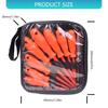 9pcs Insulated Screwdriver Set Durability AntiRust Steel Bit for Electrical Appliance Maintenance Tool AntiSkid