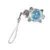 Luminous Turtle Phone Keychain Pendant Transparent Charm Mobile Phone Lanyard Anti Lost Short Little Turtle Phone Strap