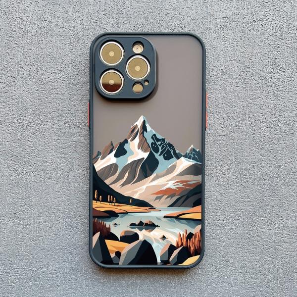 Fog Mountains Landscape Phone Case for iPhone 16 15 14 12 13 Mini 11 Pro Max X XS XR SE2 7 8 Plus Shockproof Back Cover Fundas