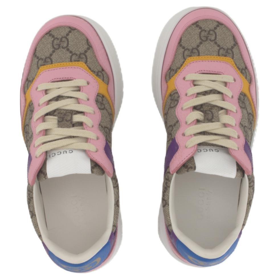 Gucci GG Sneakers Beige Women's 726850 FABAW 9785