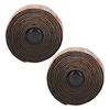 2Pcs Bike Handlebar Tape Sweat Absorption Breathable Non Slip Wooden Grain Texture Bike Bar Tape