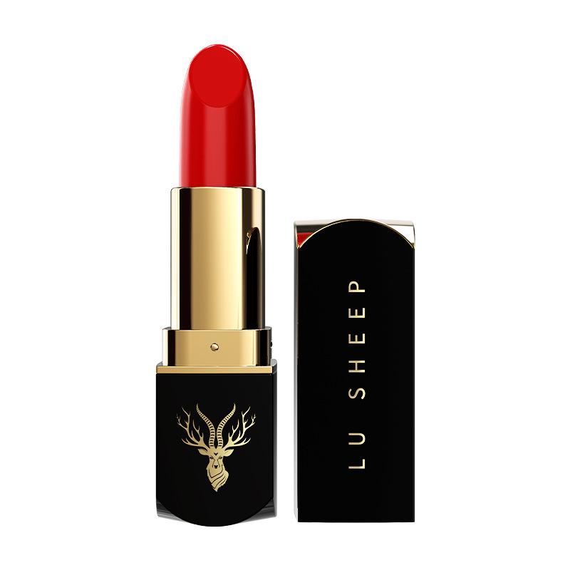 Deer Sheep Moisturizing Velvet Lipstick: Matte, Long-Lasting, Waterproof, Fade-Resistant, Non-Stick.