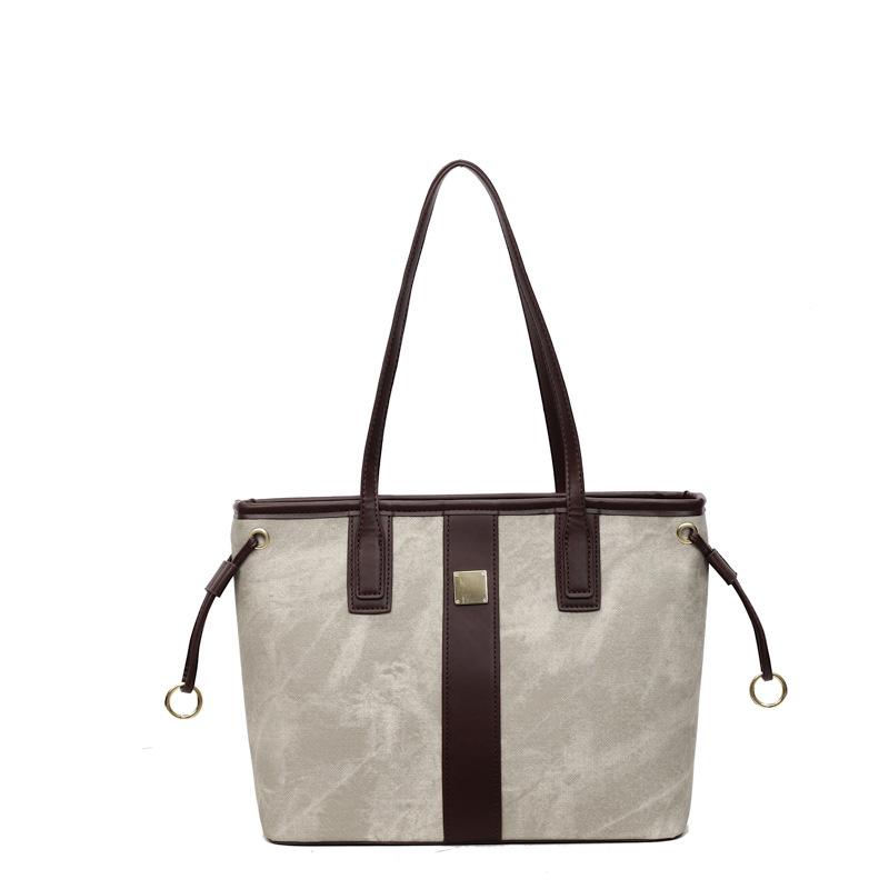 Large capacity bag women's bag new trend simple women's shoulder bag underarm tote bag