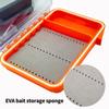 Waterproof Plastic Pockets Fly Fishing Box Portable Fishing Tackle Box Light Weight Fishing Tackle Hook Box Enduring