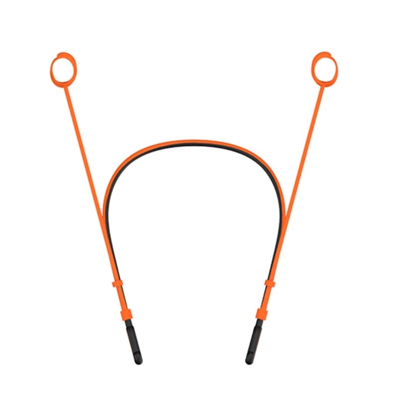 Premium Silicone Earbuds Safety Leash Cord Flexible Build Secure Fit For Sports And Commuting Lightweight Portable Desig