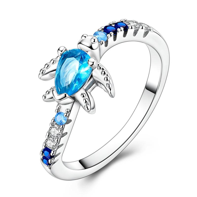 Hot Original 925 Sterling Silver Rings Size 6 7 8 9 for Women Man Sparkling Starry Celtic Knot Rainbow Flower Rings Fine Jewelry