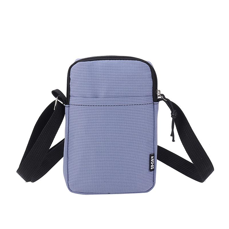 2025 Simple Casual Shoulder Messenger Bag Women's Portable Mobile Phone Bag Vertical Coin Key Bank Card Shoulder Bag