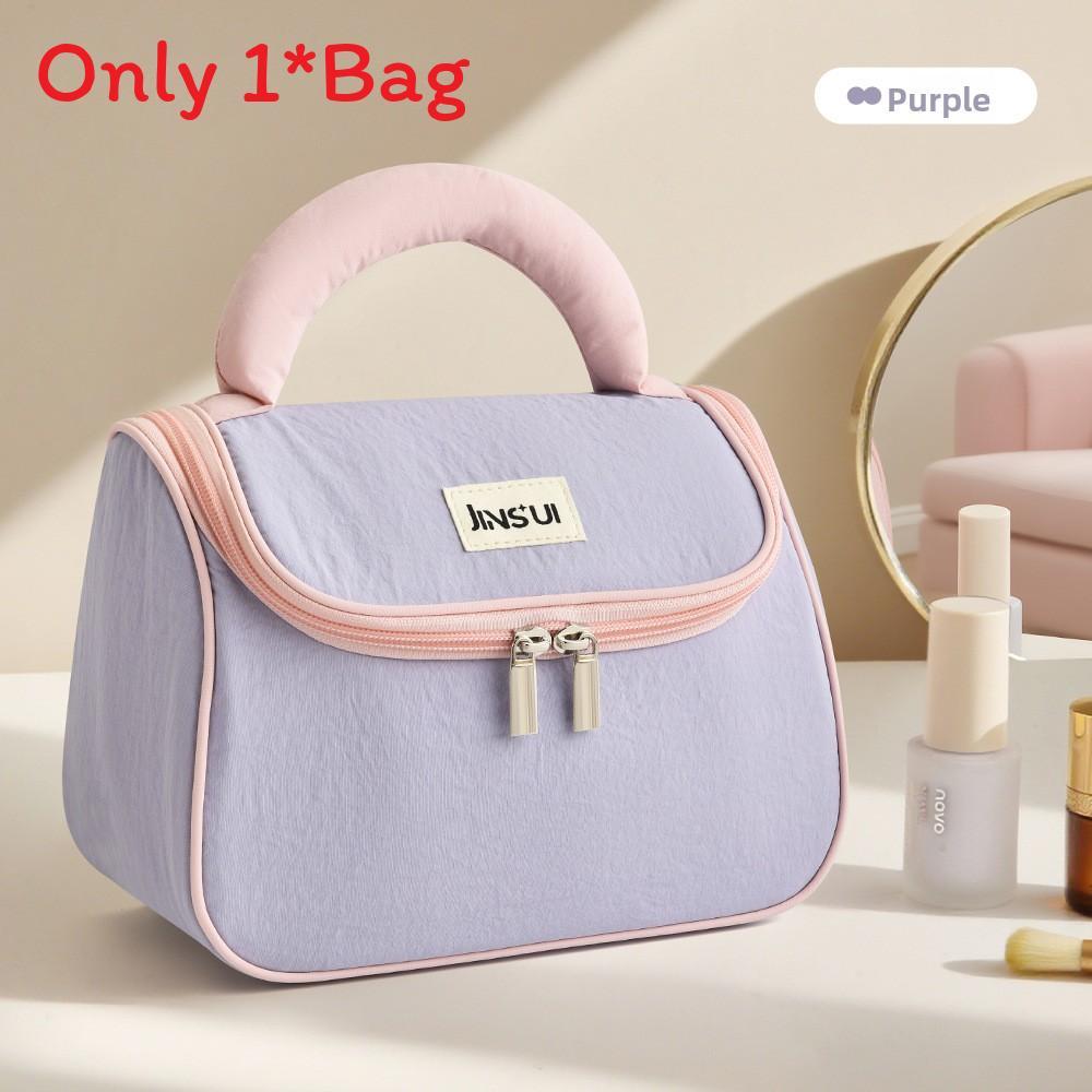 Multifold Travel Cosmetic Bag With Large Capacity For Women And Makeup Enthusiasts