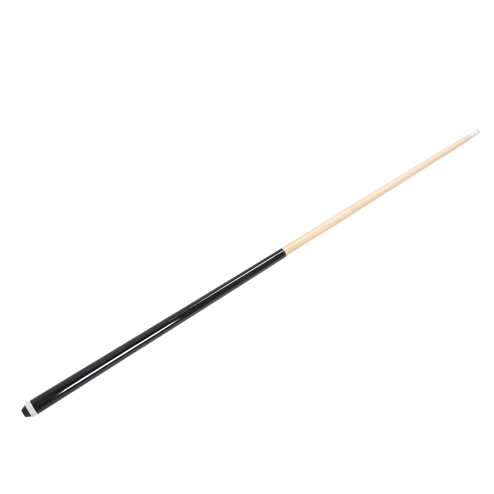 

Mini Pool Sticks Set of 2 Kids Table Replacement Cues for House Children Practice 1/2 Split Black Rear Handle 1.2meter