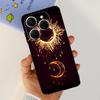 For Tecno Spark 20 Pro Case Liquid Silione Soft TPU Matte Cover Phone Mask On Spark20 20Pro 4G Luxury Pattern Cat Flower Cartoon