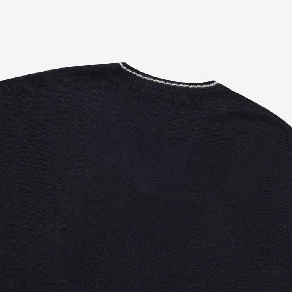 Fila F Box Collection V Neck Knit Sweater