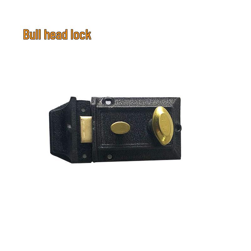 Old-fashioned Pin Tumbler Door Lock