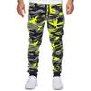 Men's Camouflage Trousers Printed Medium Stretch Athletic Casual Trousers Men's Slim Trousers Men's