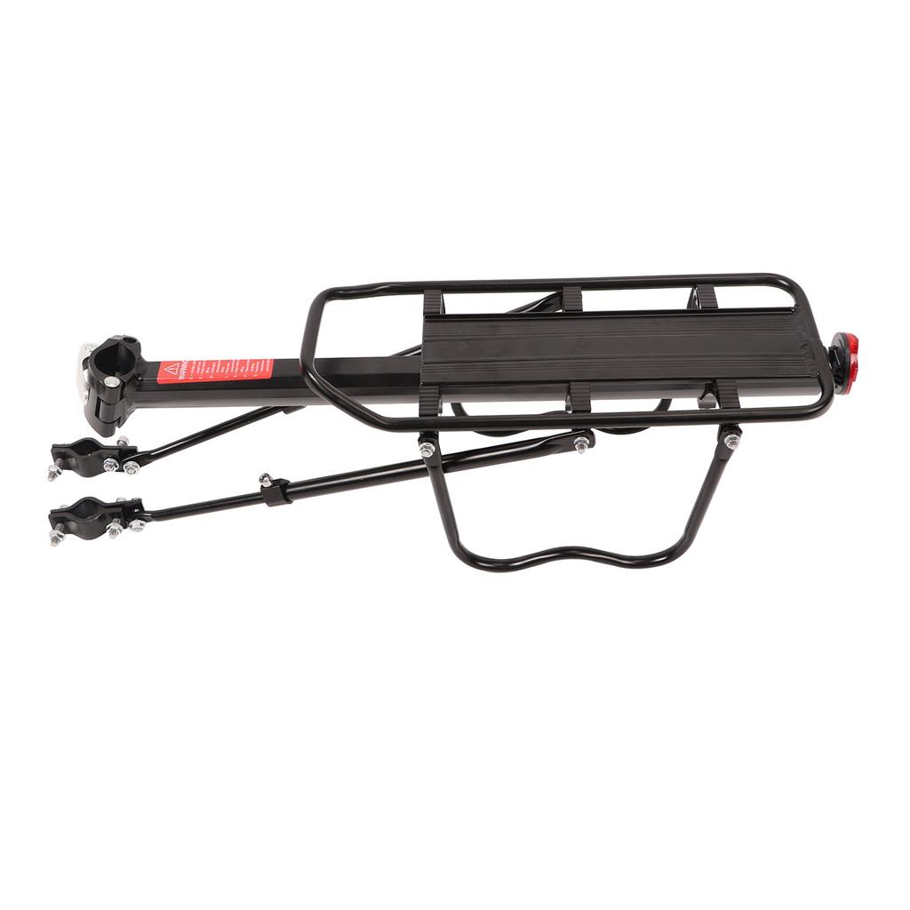 Bicycle Rear Rack Universal Semi Quick Release Lightweight Aluminum Alloy Plastic Bike Carrier Rack