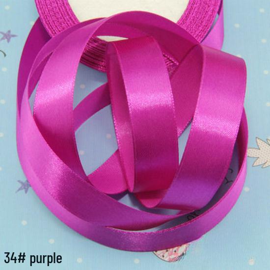 2cm Satin Polyester Ribbon for Gift, Souvenir Packaging, Wedding Cake Decoration, and Binding.