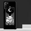 Books And Coffee Case For Samsung Galaxy S23 S24 S25 Ultra S9 S10 S20 S21 S22 Plus S23 FE S25 FE Phone Cover
