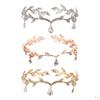 Elegant Rhinestone Forehead Chain for Wedding and Prom Events