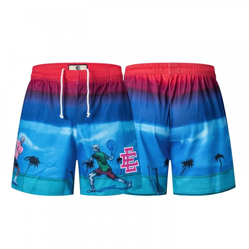 2025 Herren Locker Geschnittene Strandshorts Streetwear Baumwollmischung Freizeit Boardshorts Jugendliche Erwachsene