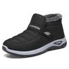 Men's Cotton Shoes Winter New Plush Warm Comfort Wear-resisting Snow Boots Anti Slip Mountaineering Shoes Platform Sneakers