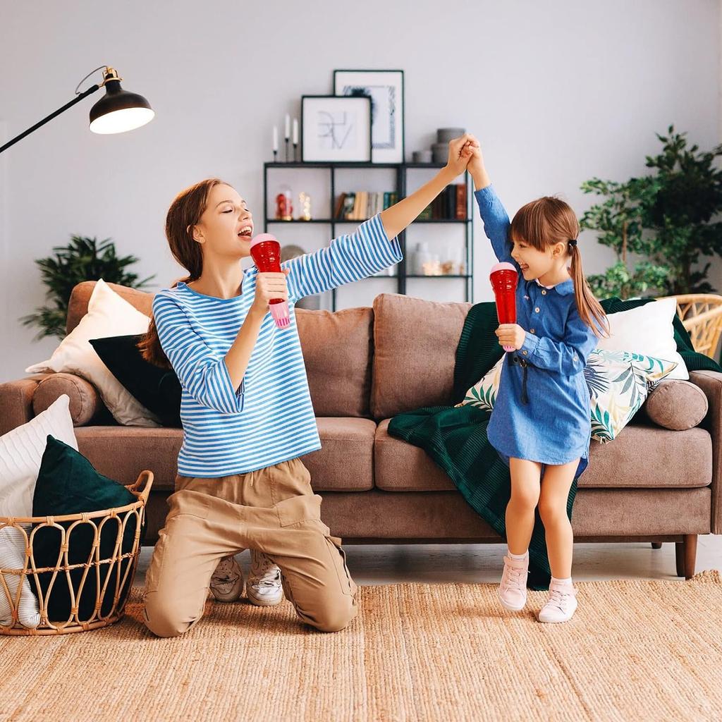 Large Echo Microphone For Children'S Singing Karaoke Microphone, New And Unique Toy For Parent-Child Interaction