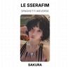 LE SSERAFIM SPAGHETTI WEVERSE Official Photocard
