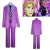 Szczegółowe ubrania do cosplayu Jojo's Bizarre Adventure Diamond Is Unbreakable Yoshikage Kira/Kosaku Kawajiri