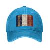 Napoleonic French 85th RegiUnisextal Flag Washed Denim Cap Casual Baseball Caps Adjustable Hat Summer Unisex Baseball Hats