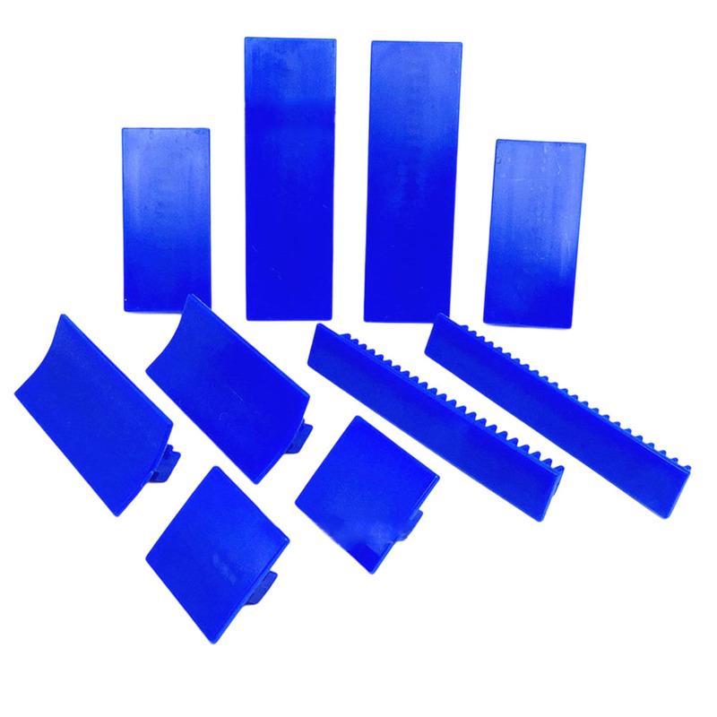 10 Piece Dent Repair Puller Tool Set for Cars with Expander Tabs and External Support for Hail Damage and Dent Removal