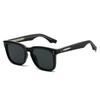 Quality Retro Rivets Square Sunglasses Men Metal Core Simple Design Decorative Glasses Women UV400 Unisex Luxury Sunglasses Men