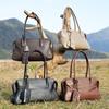 Vintage Trendy Single-Shoulder Underarm Niche Genuine Leather Bag for Women, 2025 New Model, Vegetable-Tanned Cowhide Handheld Pillow Bag