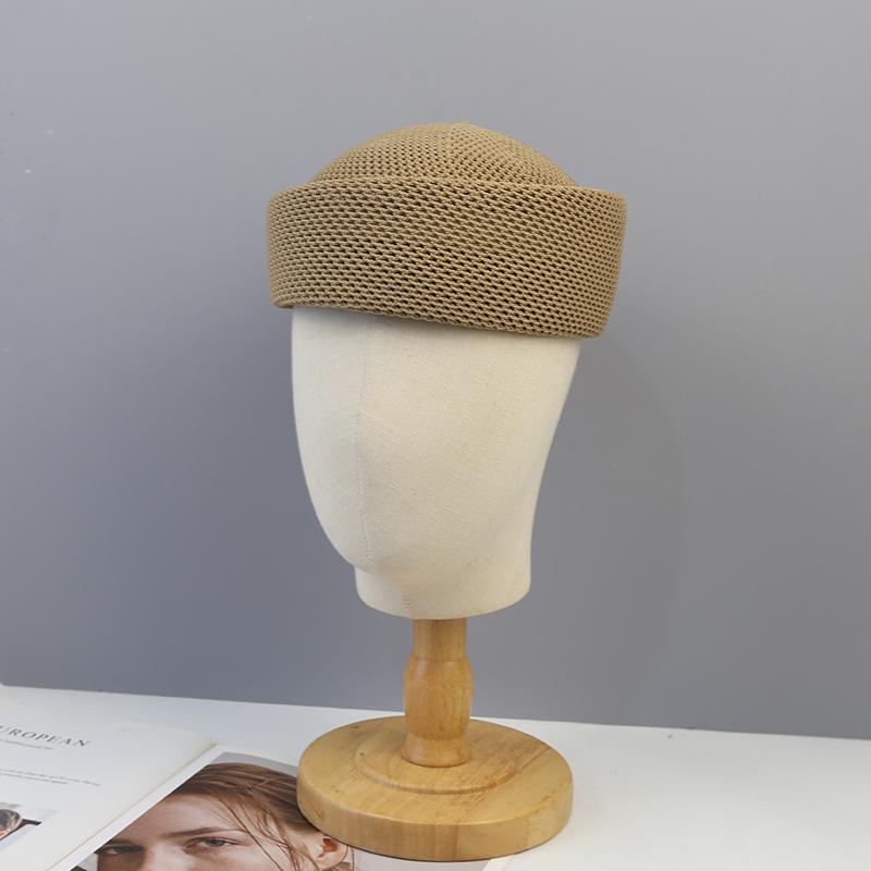 Summer Mesh Outdoor Breathable Beret for Women Taqiyah Kufi Hard Pink Berets Caps Elegant Sun Hat Wholesale