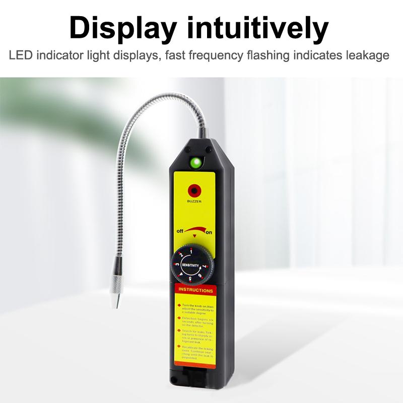 Refrigerant Gas Hvac Air Conditioner Tester Tool Wjl-6000 Freon Leak Detector Halogen Leak Detector R22 R410A R134A R1234Yf