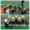 City Police Minifigures Building Set: Traffic Police & Prison Break Inmates