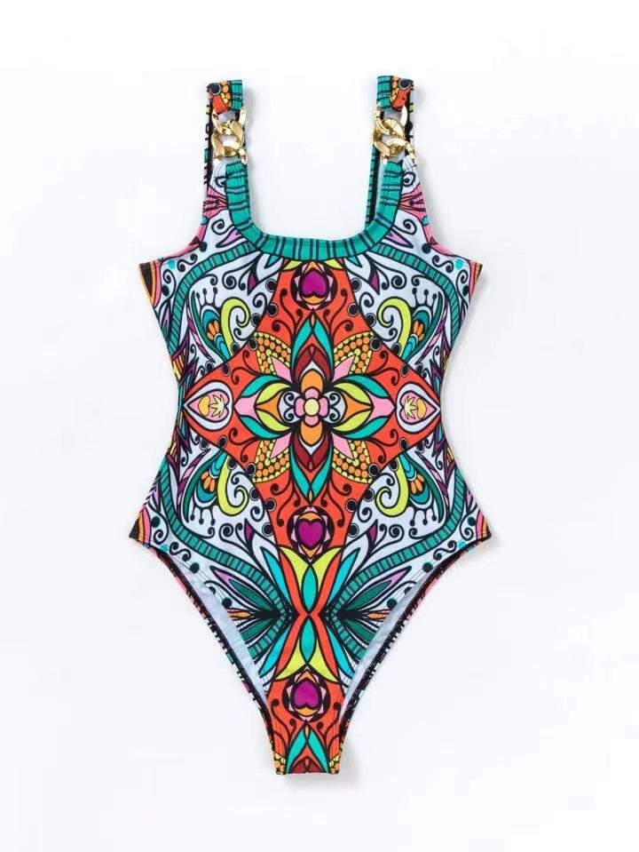 2026 Women s Sexy Halter Tie-Up Gathered One-Piece Swimsuit Extra Large красный