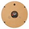 Wood Onshitsu Wall Dark Clock, Brown, BCW022-DW
