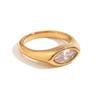 Simple And Versatile Women'S Ring, Fashionable Daily Accessory Temperament Commuting Ring, Niche Design Jewelry.